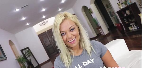  Blonde Sis Kenzie Green Gets Banged